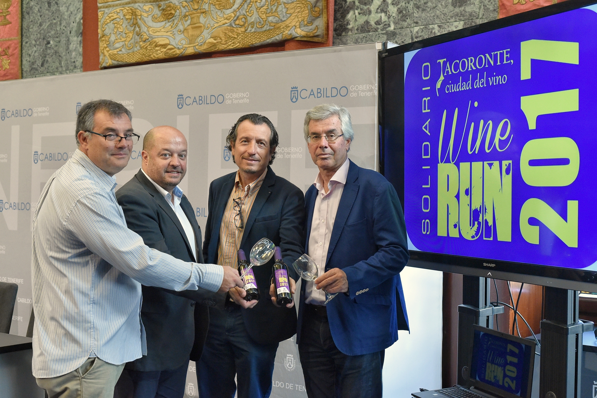 Más de un millar de corredores participan este año en la Tacoronte Wine Run 2017